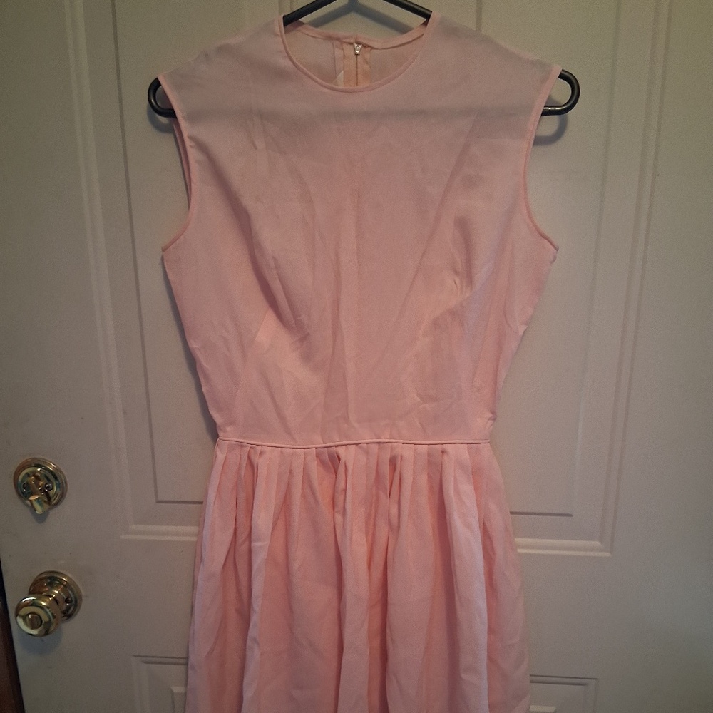 Women's Fritzi of California Vintage Pink Sleeveless Dress - Picture 1 of 4